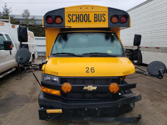 1HA6GUBG3LN003291 - 2020 CHEVROLET EXPRESS G4 YELLOW photo 5