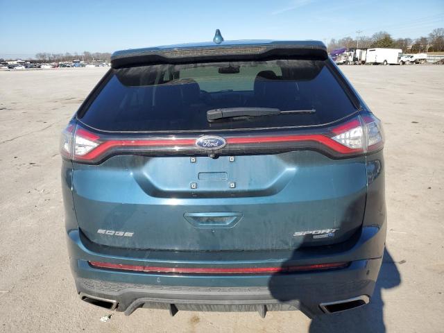 2FMPK4AP0GBC04927 - 2016 FORD EDGE SPORT BLUE photo 6