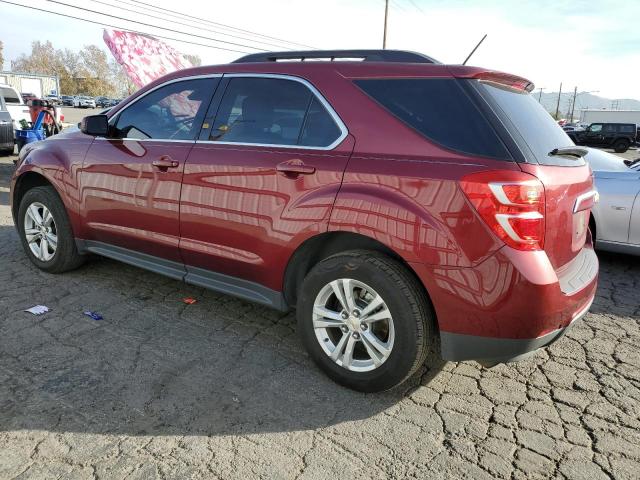 2GNALCEK3G6359455 - 2016 CHEVROLET EQUINOX LT BURGUNDY photo 2