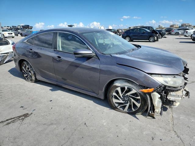 19XFC2F76GE093397 - 2016 HONDA CIVIC EX Մոխրագույն լուսանկար 4