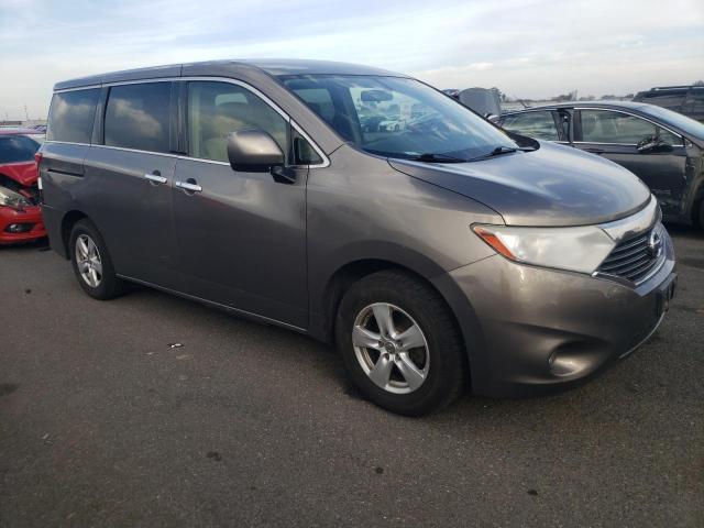 JN8AE2KP7F9123265 - 2015 NISSAN QUEST S CHARCOAL photo 4