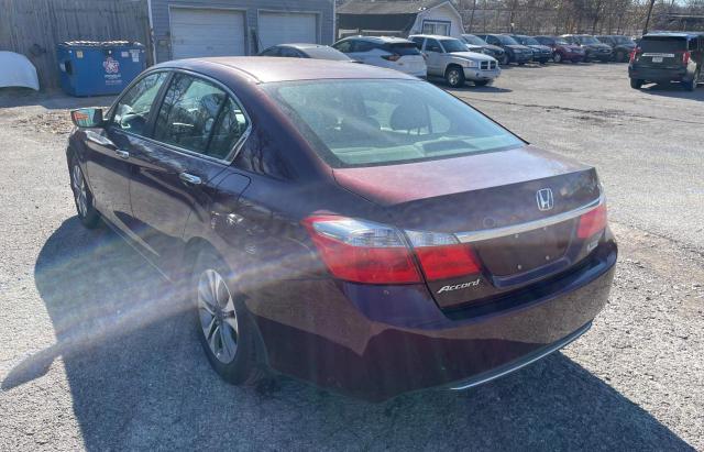 1HGCR2F37FA238464 - 2015 HONDA ACCORD LX RED photo 3