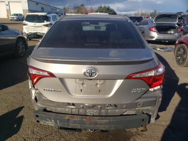 2T1BPRHE3GC696345 - 2016 TOYOTA COROLLA ECO SILVER photo 6