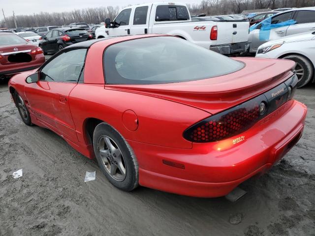 2G2FS22K322105314 - 2002 PONTIAC FIREBIRD RED photo 2