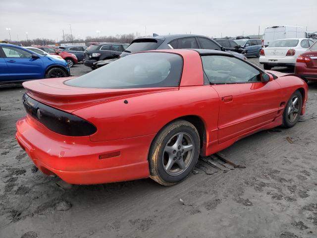 2G2FS22K322105314 - 2002 PONTIAC FIREBIRD RED photo 3