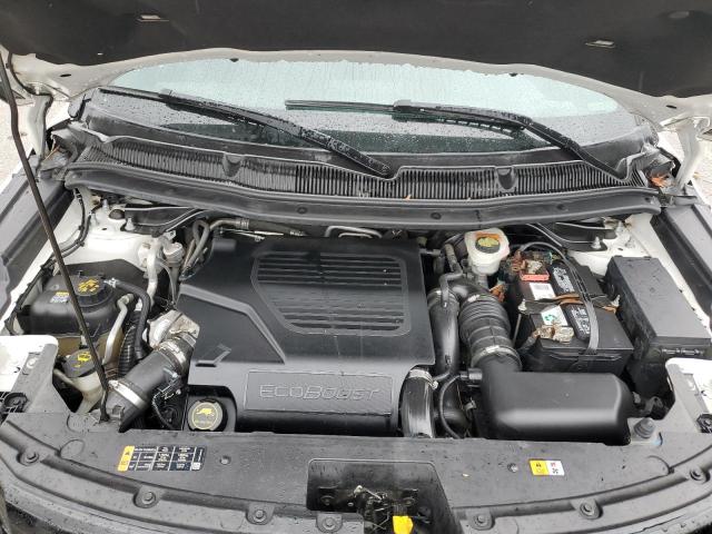 1FM5K8GT0FGC02928 - 2015 FORD EXPLORER SPORT WHITE photo 12