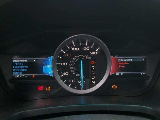 1FM5K8GT0FGC02928 - 2015 FORD EXPLORER SPORT WHITE photo 9