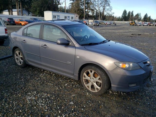 JM1BK323771714885 - 2007 MAZDA 3 S GRAY photo 4