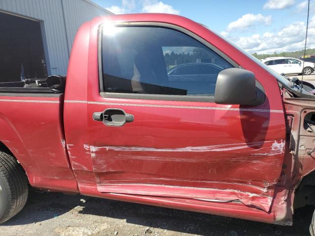 1GCCS148868275865 - 2006 CHEVROLET COLORADO BURGUNDY photo 10