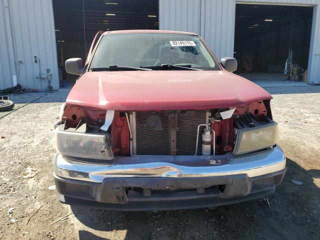 1GCCS148868275865 - 2006 CHEVROLET COLORADO BURGUNDY photo 5
