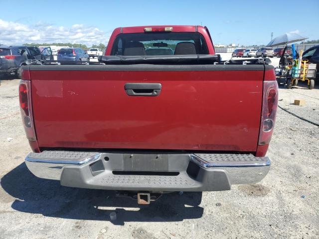 1GCCS148868275865 - 2006 CHEVROLET COLORADO BURGUNDY photo 6