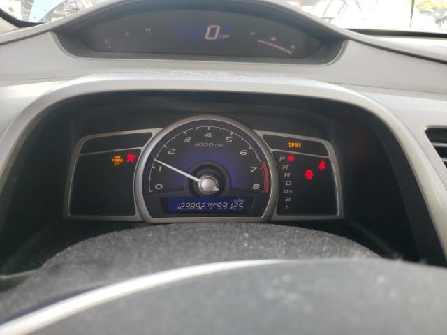 1HGFA16559L030009 - 2009 HONDA CIVIC LX BLUE photo 9