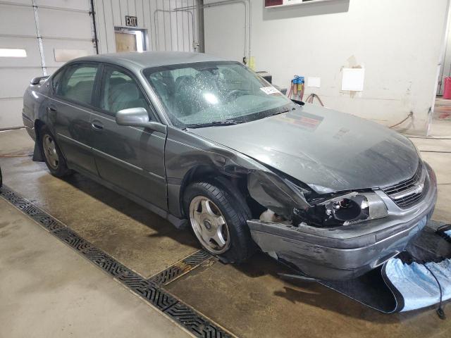 2G1WF52E859110962 - 2005 CHEVROLET IMPALA CHARCOAL photo 4