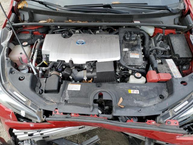 JTDL9RFU0L3016381 - 2020 TOYOTA PRIUS LE RED photo 11