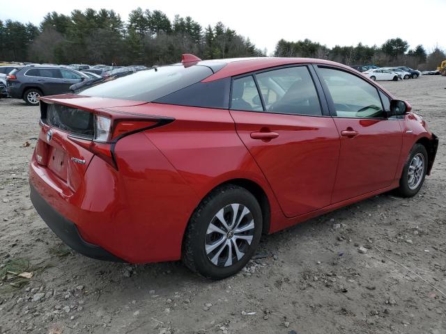 JTDL9RFU0L3016381 - 2020 TOYOTA PRIUS LE RED photo 3