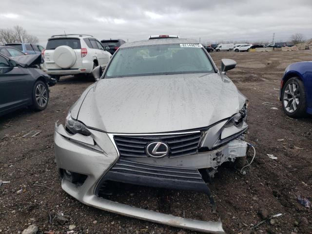 JTHCF1D25F5026682 - 2015 LEXUS IS 250 SILVER photo 5