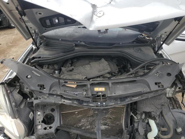 4JGDA5HB7EA435628 - 2014 MERCEDES-BENZ ML 350 4MATIC SILVER photo 12