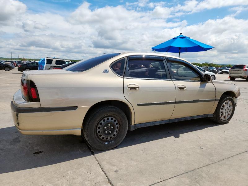 2G1WF52E249463132 - 2004 CHEVROLET IMPALA TAN photo 3