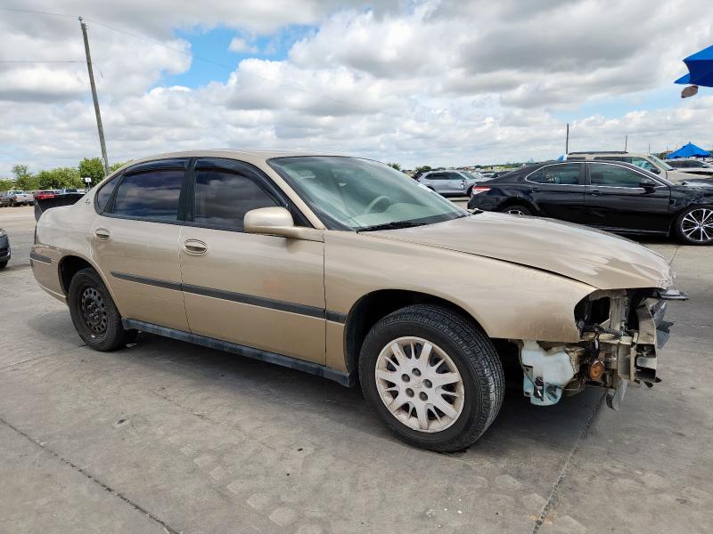 2G1WF52E249463132 - 2004 CHEVROLET IMPALA TAN photo 4