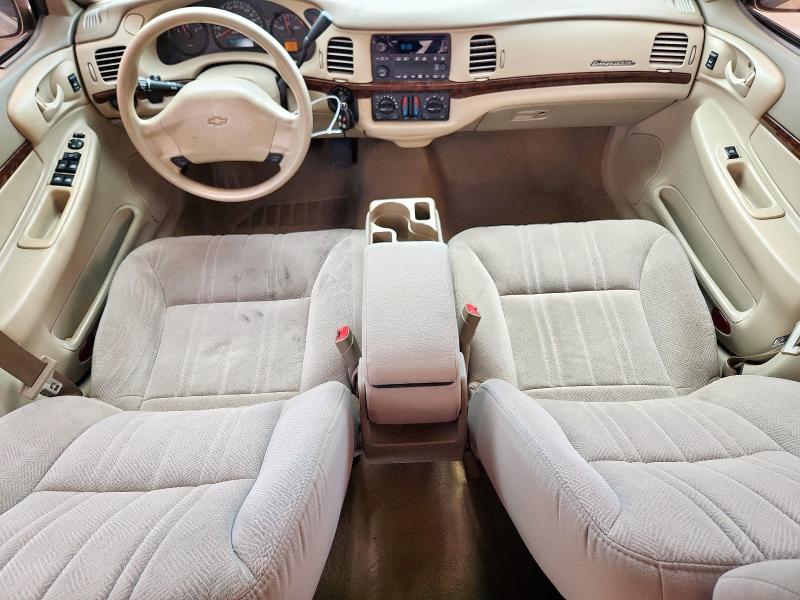 2G1WF52E249463132 - 2004 CHEVROLET IMPALA TAN photo 8