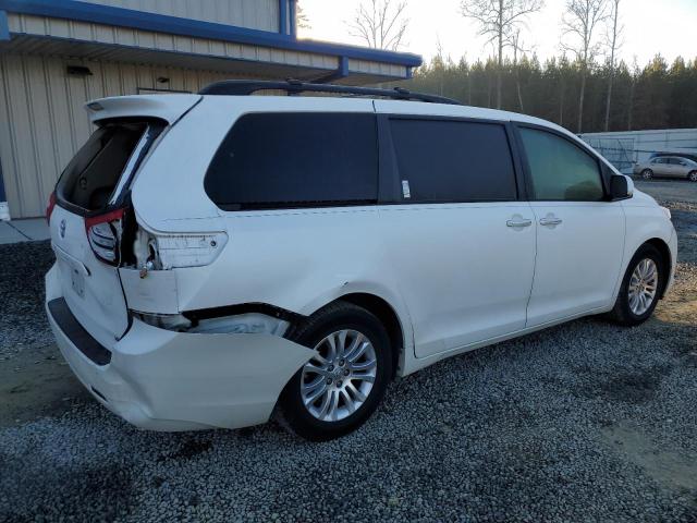 5TDYK3DC2FS542130 - 2015 TOYOTA SIENNA XLE WHITE photo 3