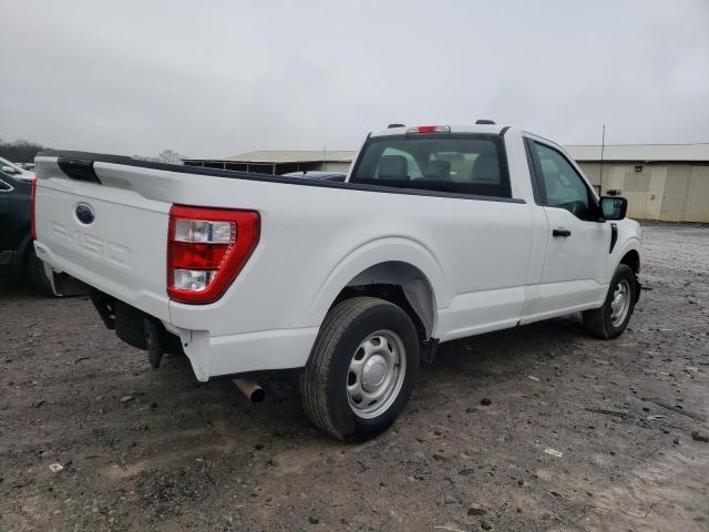 1FTMF1CB2NKD89044 - 2022 FORD F150 WHITE photo 3