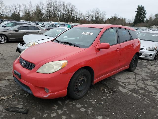 2T1KR32E85C477362 - 2005 TOYOTA COROLLA MA XR RED photo 1