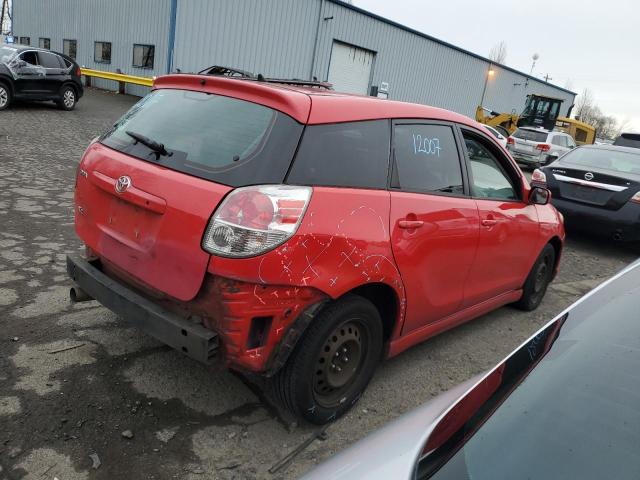 2T1KR32E85C477362 - 2005 TOYOTA COROLLA MA XR RED photo 3
