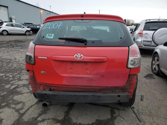 2T1KR32E85C477362 - 2005 TOYOTA COROLLA MA XR RED photo 6