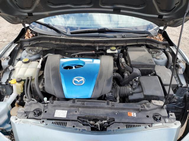 JM1BL1WP3D1781445 - 2013 MAZDA 3 I TEAL photo 11