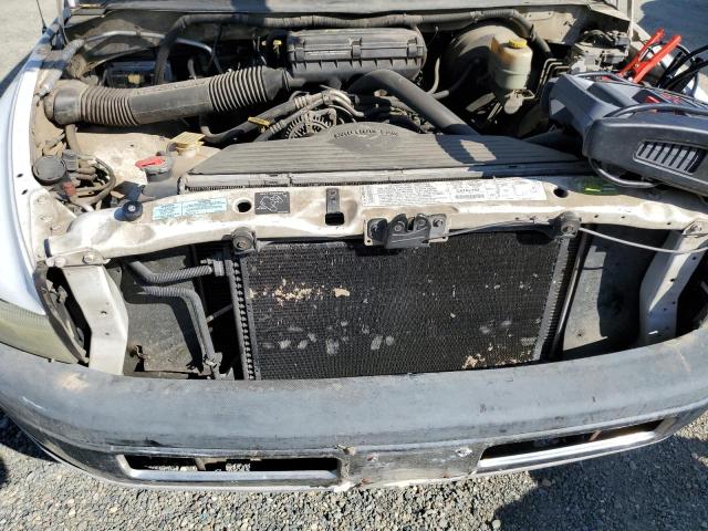 1B7KC23Z91J607872 - 2001 DODGE RAM 2500 WHITE photo 11
