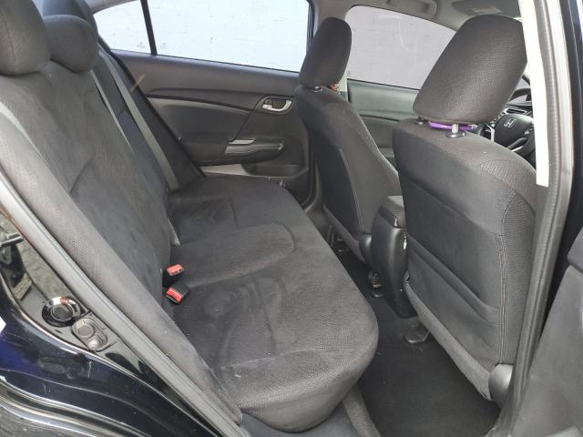 19XFB2F55DE244436 - 2013 HONDA CIVIC LX BLACK photo 10