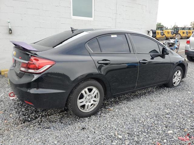 19XFB2F55DE244436 - 2013 HONDA CIVIC LX BLACK photo 3