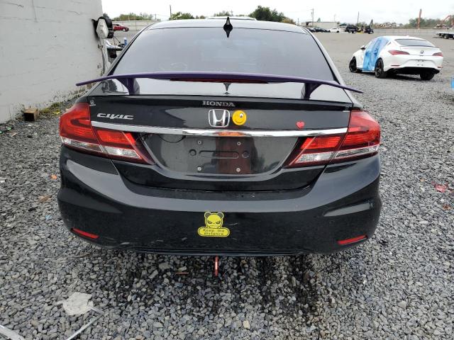 19XFB2F55DE244436 - 2013 HONDA CIVIC LX BLACK photo 6