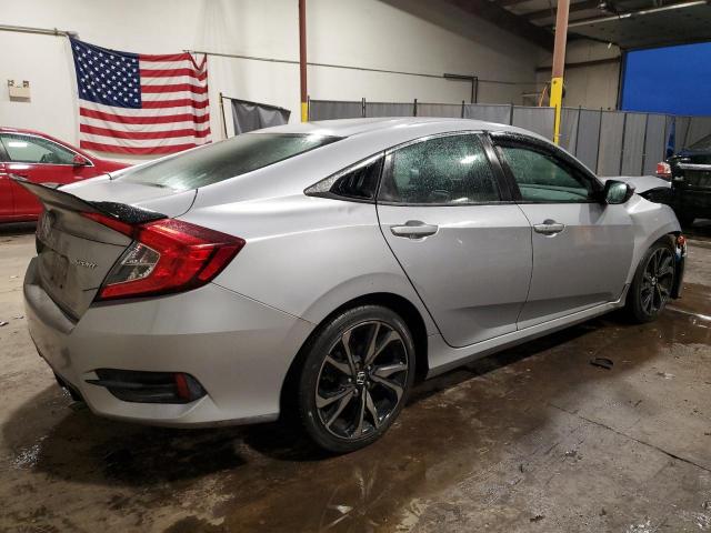 2HGFC2F89KH527738 - 2019 HONDA CIVIC SPORT SILVER photo 3