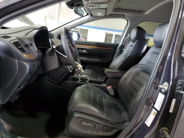5J6RW1H5XHL004931 - 2017 HONDA CR-V EX GRAY photo 7