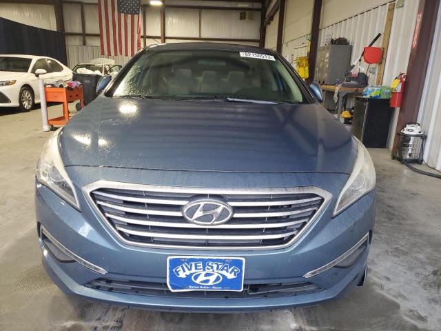 5NPE24AF9FH176762 - 2015 HYUNDAI SONATA SE BLUE photo 5