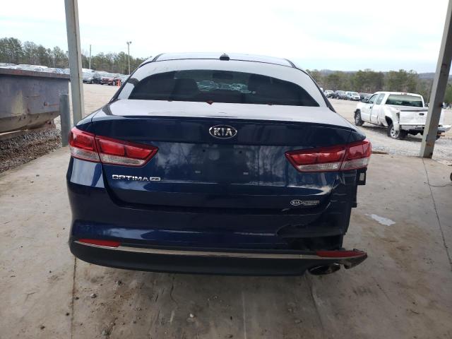 5XXGT4L36HG154287 - 2017 KIA OPTIMA LX BLUE photo 6