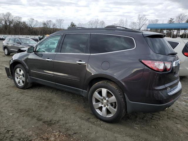 1GNKVJKD4EJ351602 - 2014 CHEVROLET TRAVERSE LTZ CHARCOAL photo 2