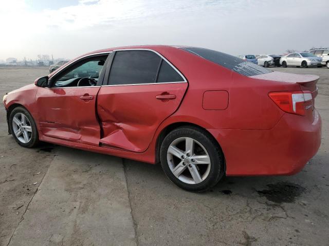 4T1BF1FK5EU778702 - 2014 TOYOTA CAMRY L RED photo 2