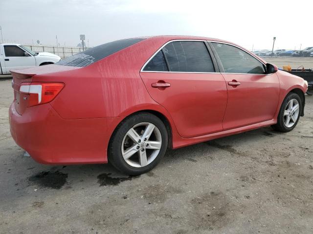 4T1BF1FK5EU778702 - 2014 TOYOTA CAMRY L RED photo 3