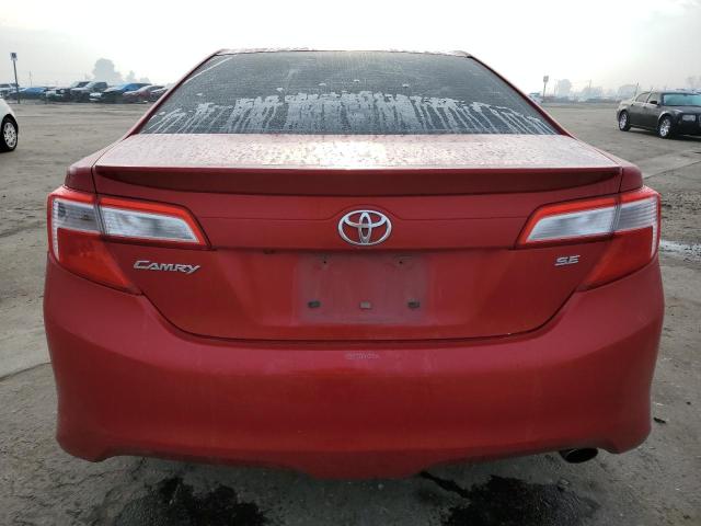 4T1BF1FK5EU778702 - 2014 TOYOTA CAMRY L RED photo 6