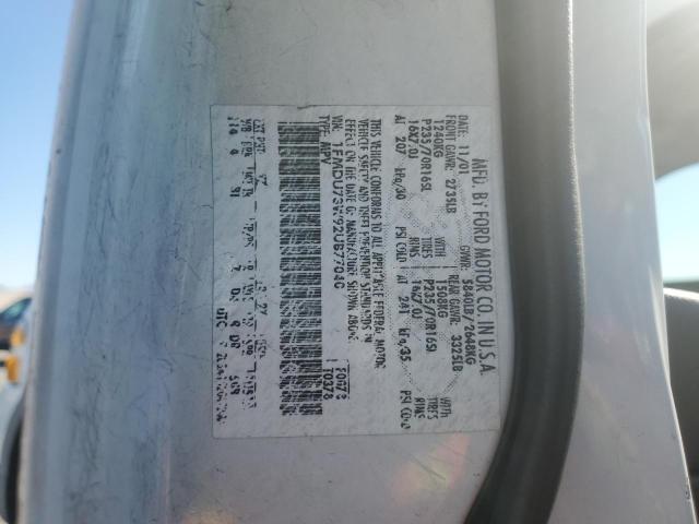 1FMDU73W92UB77040 - 2002 FORD EXPLORER XLT Білий фото 13