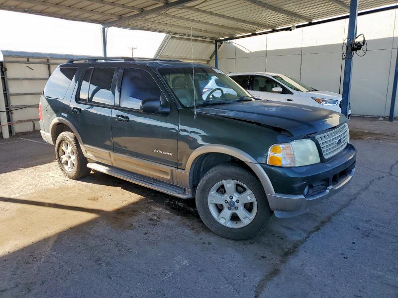 1FMZU64WX4UB01733 - 2004 FORD EXPLORER EDDIE BAUER GREEN photo 4