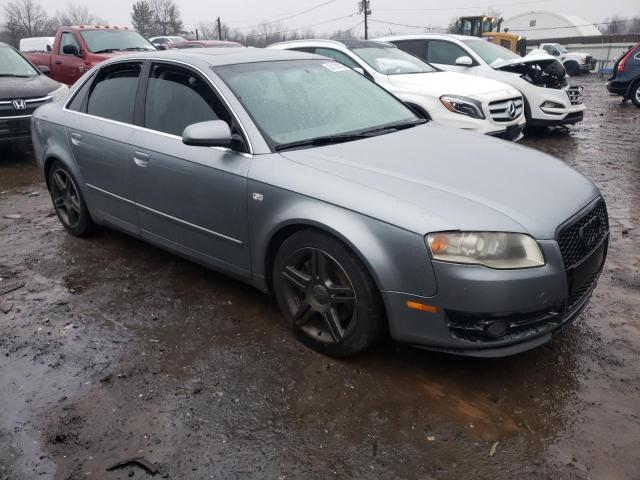 WAUDH78E16A144207 - 2006 AUDI A4 3.2 QUATTRO SILVER photo 4