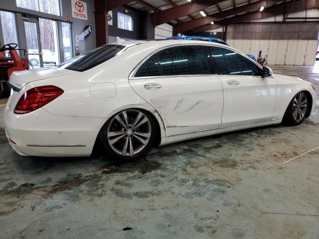 WDDUG8FB6FA070194 - 2015 MERCEDES-BENZ S 550 4MATIC WHITE photo 3