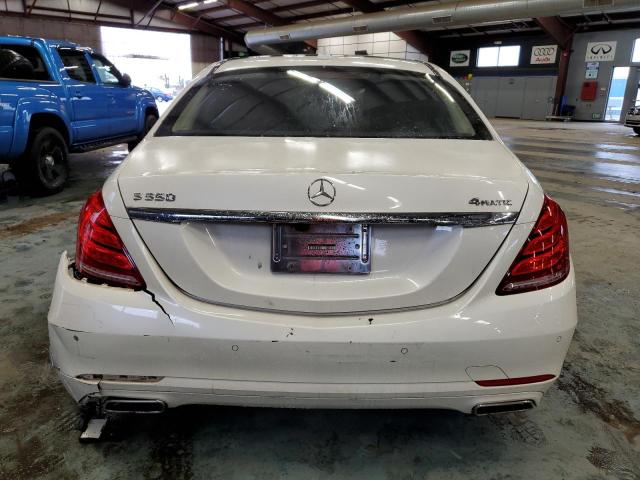 WDDUG8FB6FA070194 - 2015 MERCEDES-BENZ S 550 4MATIC WHITE photo 6