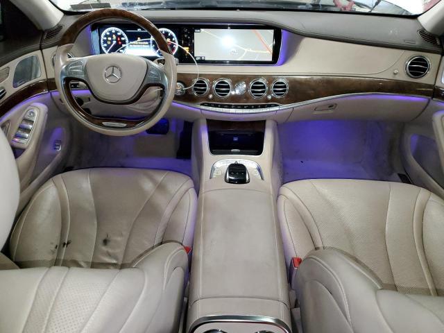 WDDUG8FB6FA070194 - 2015 MERCEDES-BENZ S 550 4MATIC WHITE photo 8