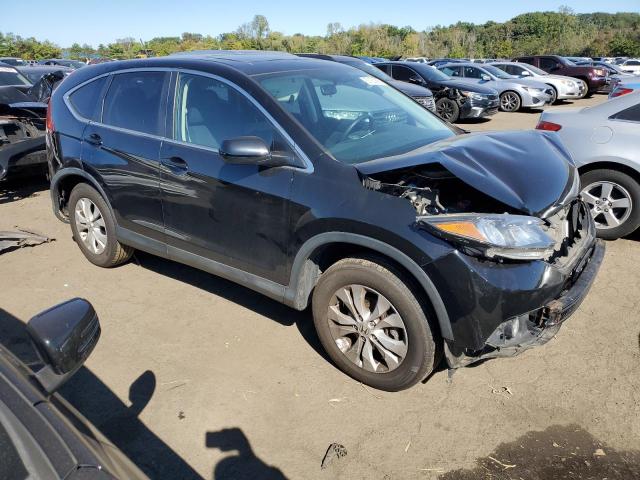 2HKRM4H55DH629555 - 2013 HONDA CR-V EX BLACK photo 4