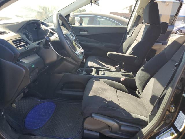 2HKRM4H55DH629555 - 2013 HONDA CR-V EX BLACK photo 7